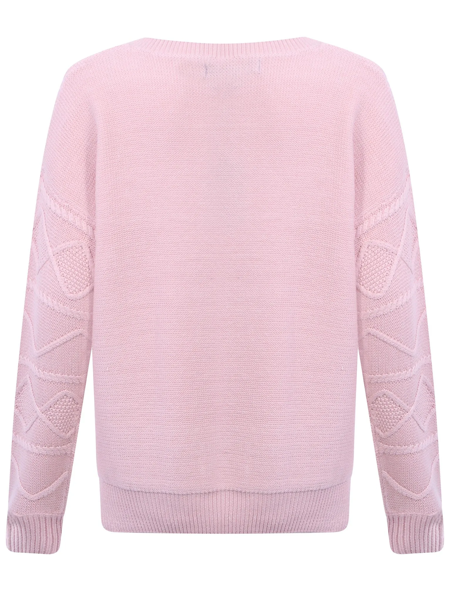 Amara Reya Yarrow pink jumper