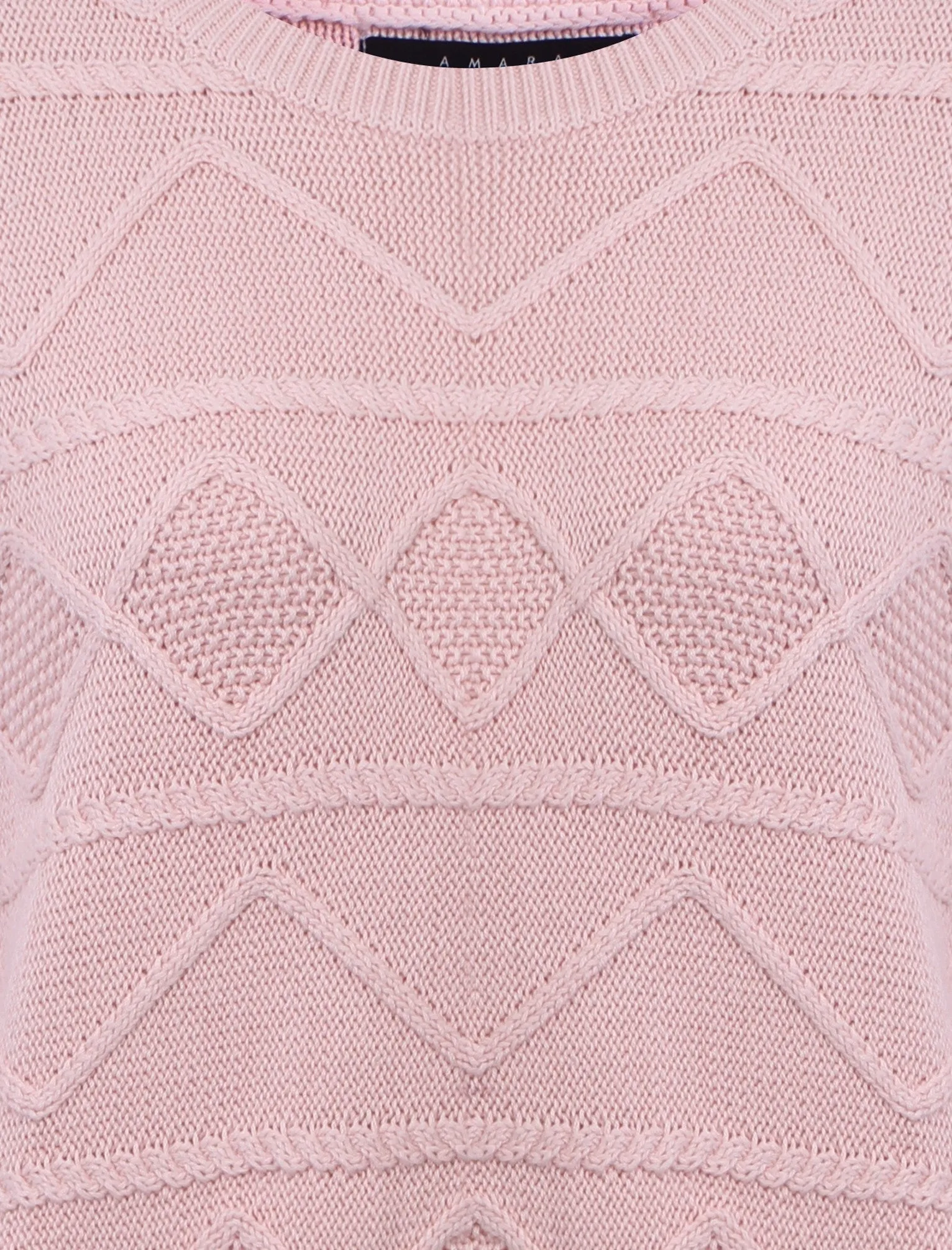 Amara Reya Yarrow pink jumper