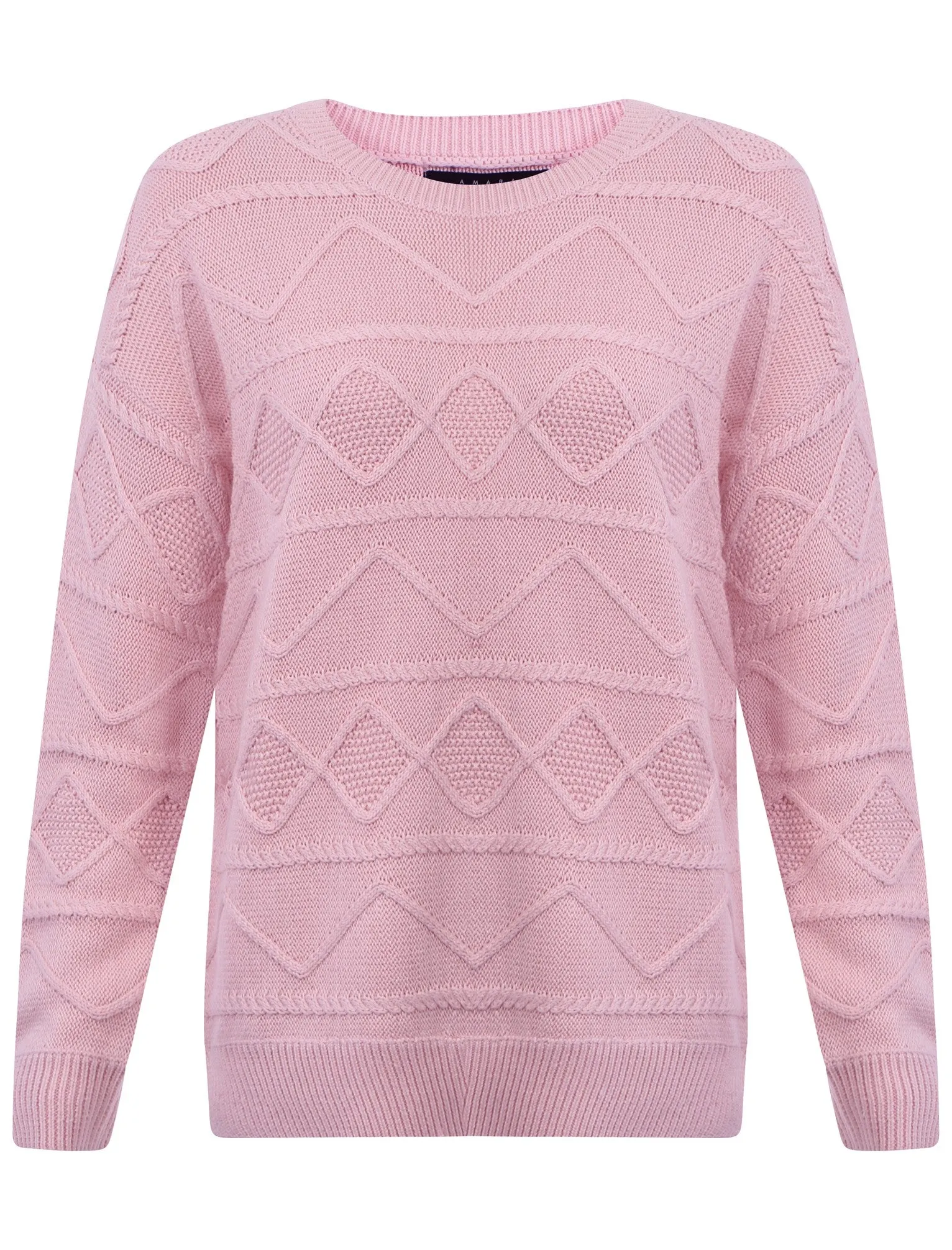 Amara Reya Yarrow pink jumper