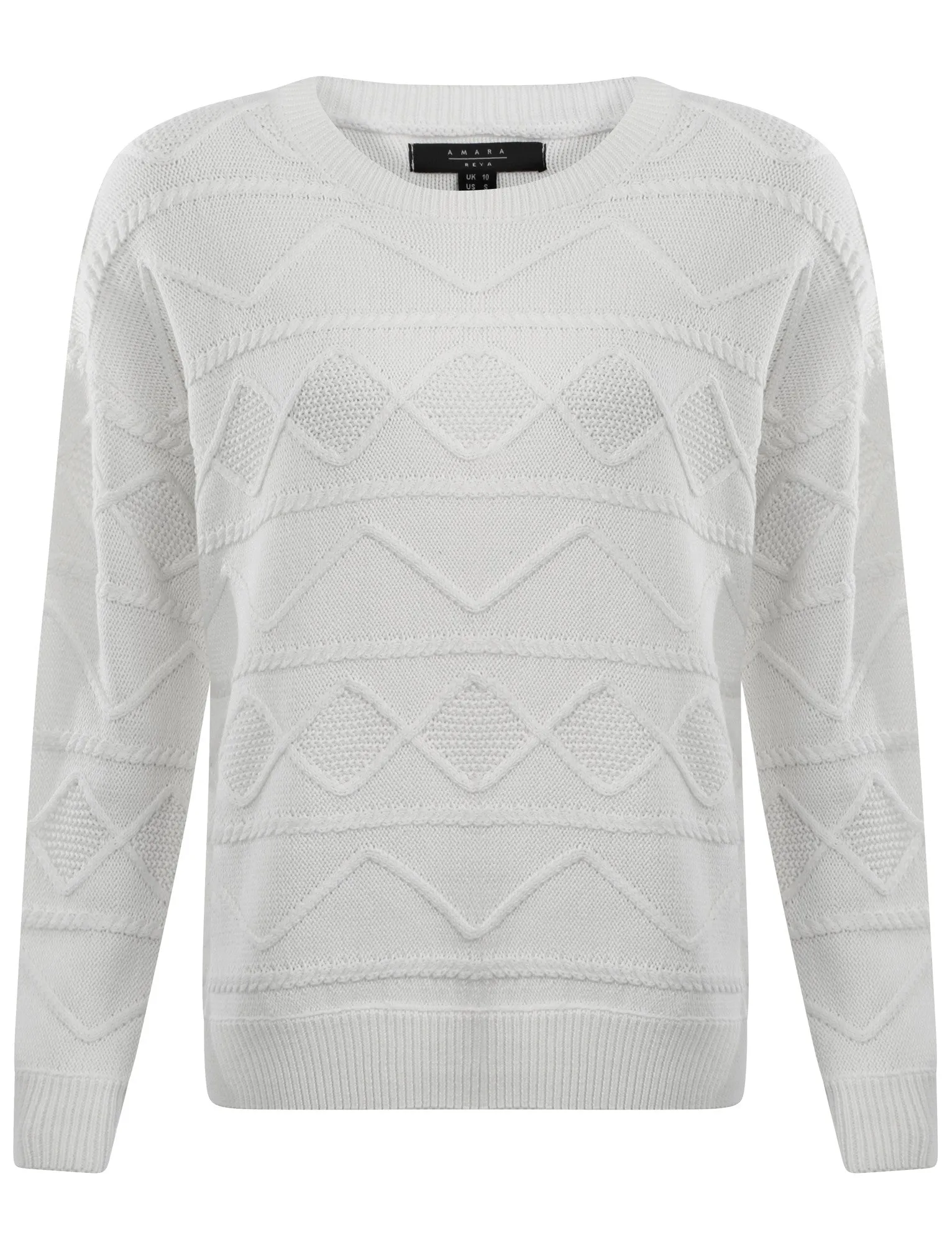 Amara Reya Yarrow white jumper