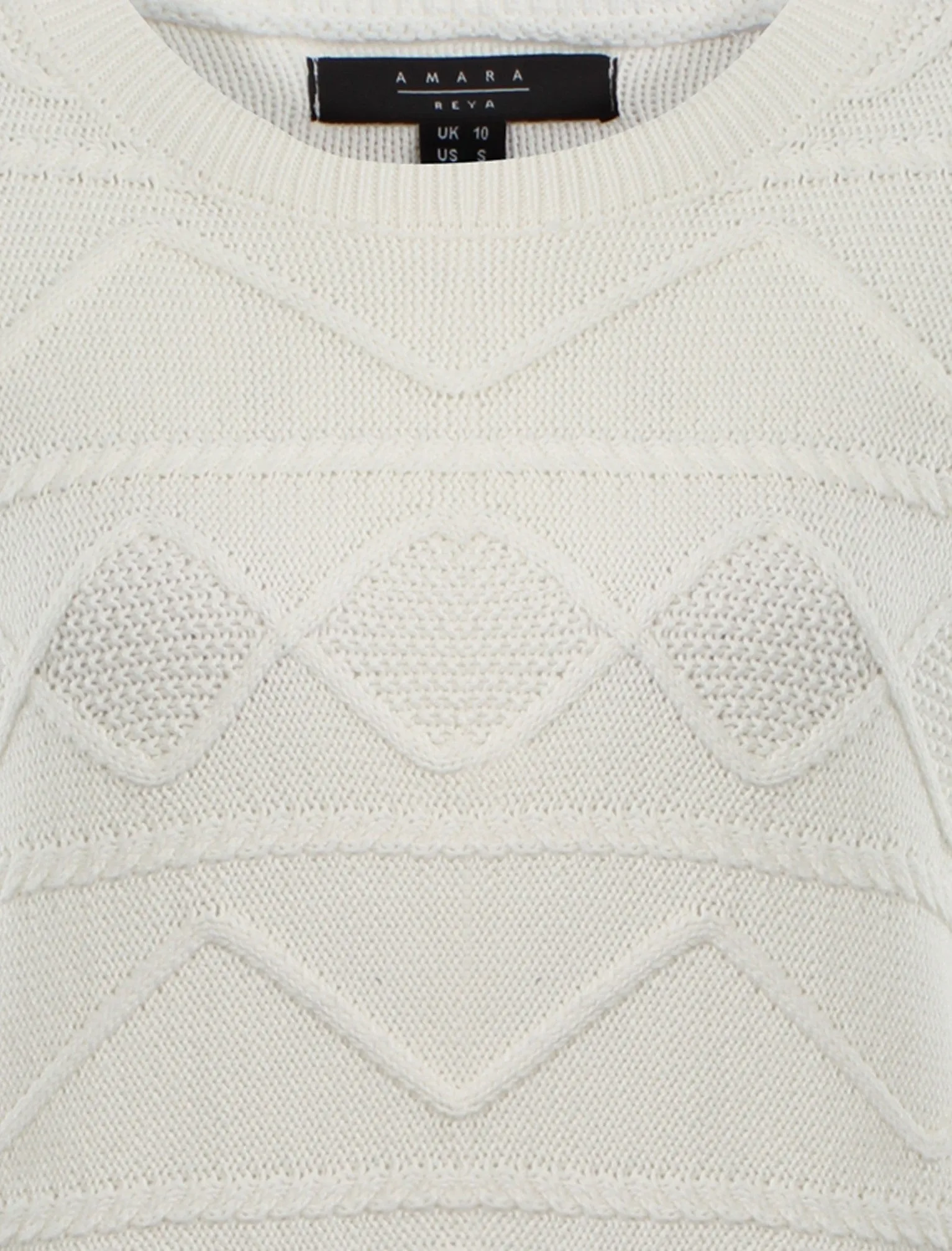 Amara Reya Yarrow white jumper
