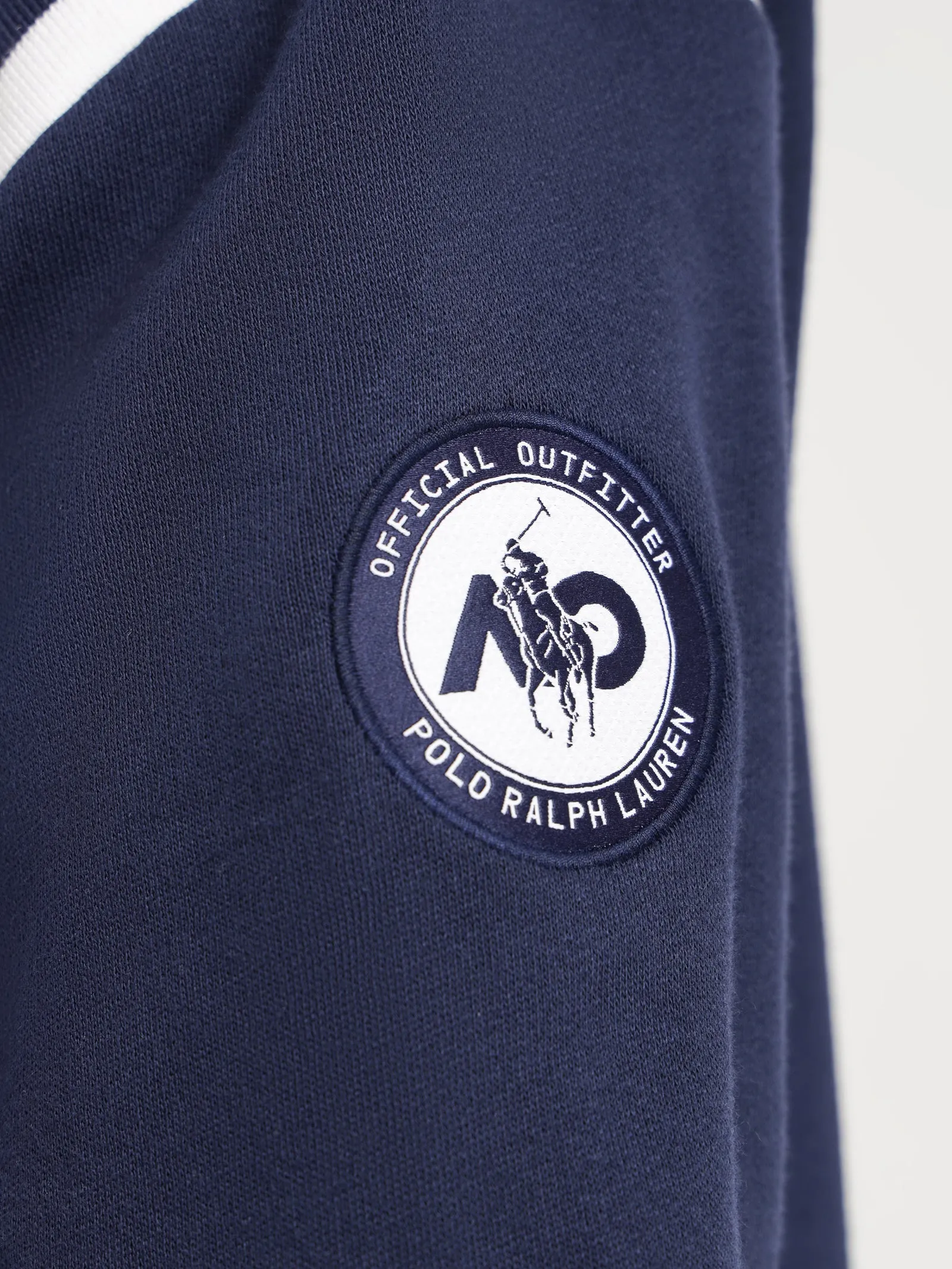 AO Long Sleeve Varsity Jacket in Navy