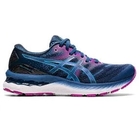 ASICS GEL NIMBUS 23 GRAND SHARK/DIGITAL AQUA - WOMENS