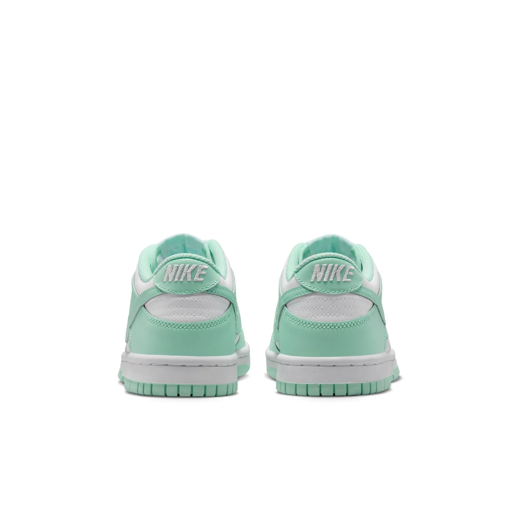 Big Kid's Nike Dunk Low - WHITE/MINT FOAM