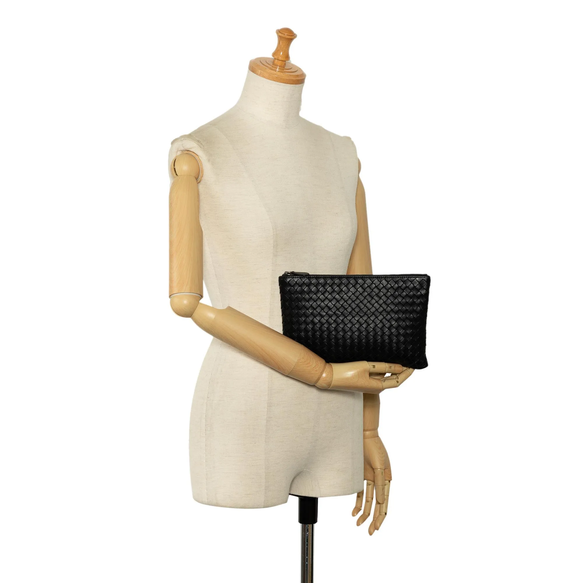 Bottega Veneta Intrecciato Clutch (SHG-Uyav7o)