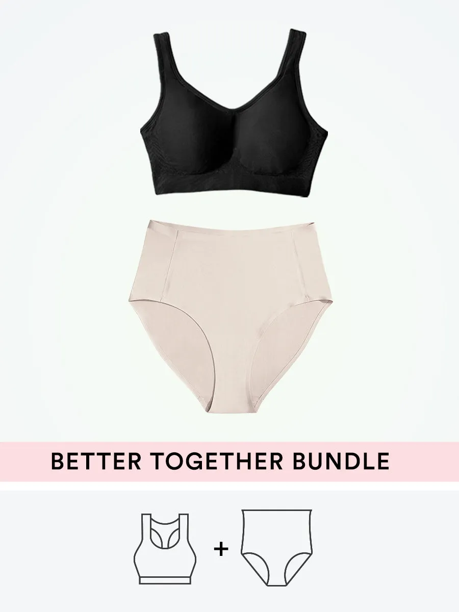 Bundle Truekind® - 1 Shaping Bra   1 Seamless Brief