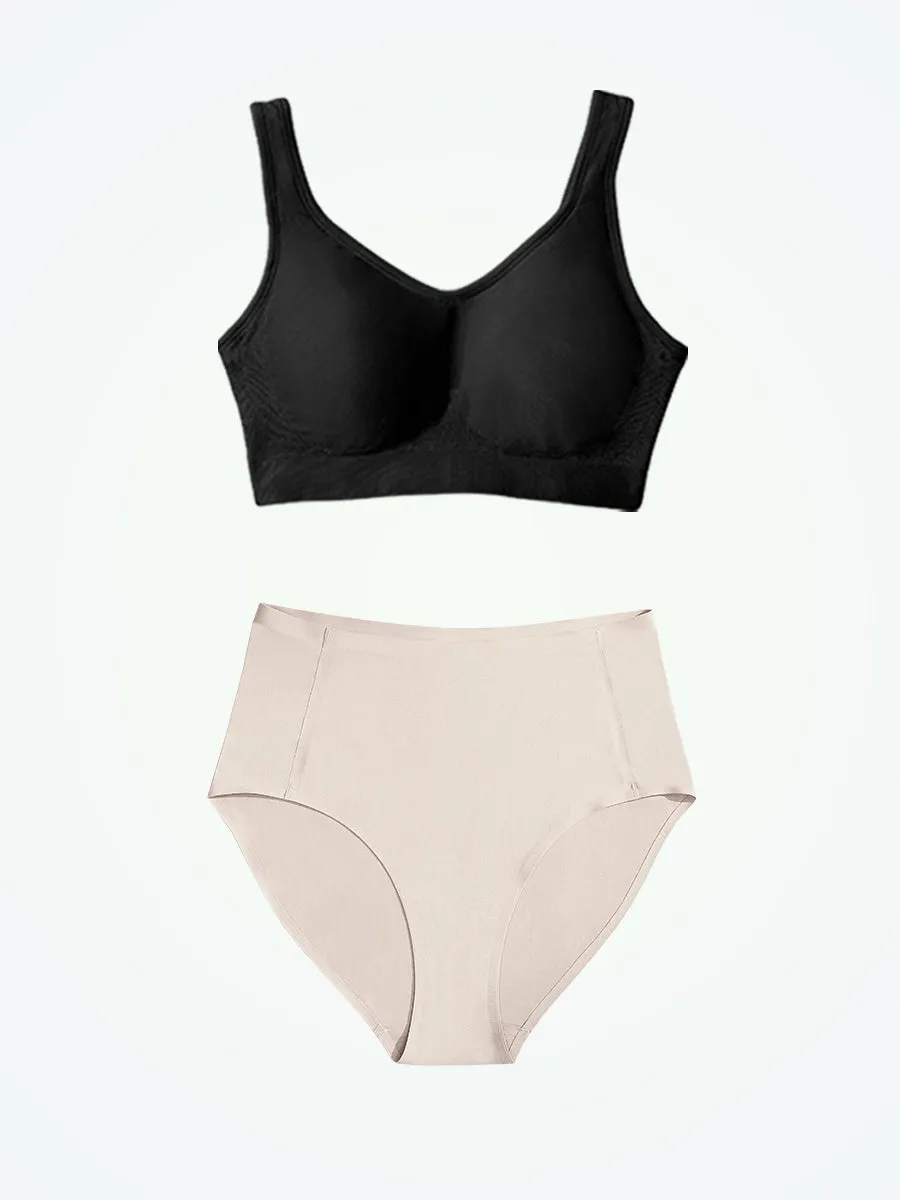 Bundle Truekind® - 1 Shaping Bra   1 Seamless Brief