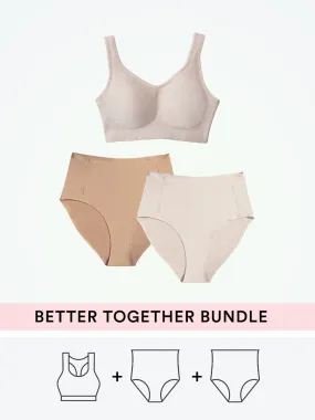 Bundle Truekind® - 1 Shaping Bra   2 Seamless Briefs