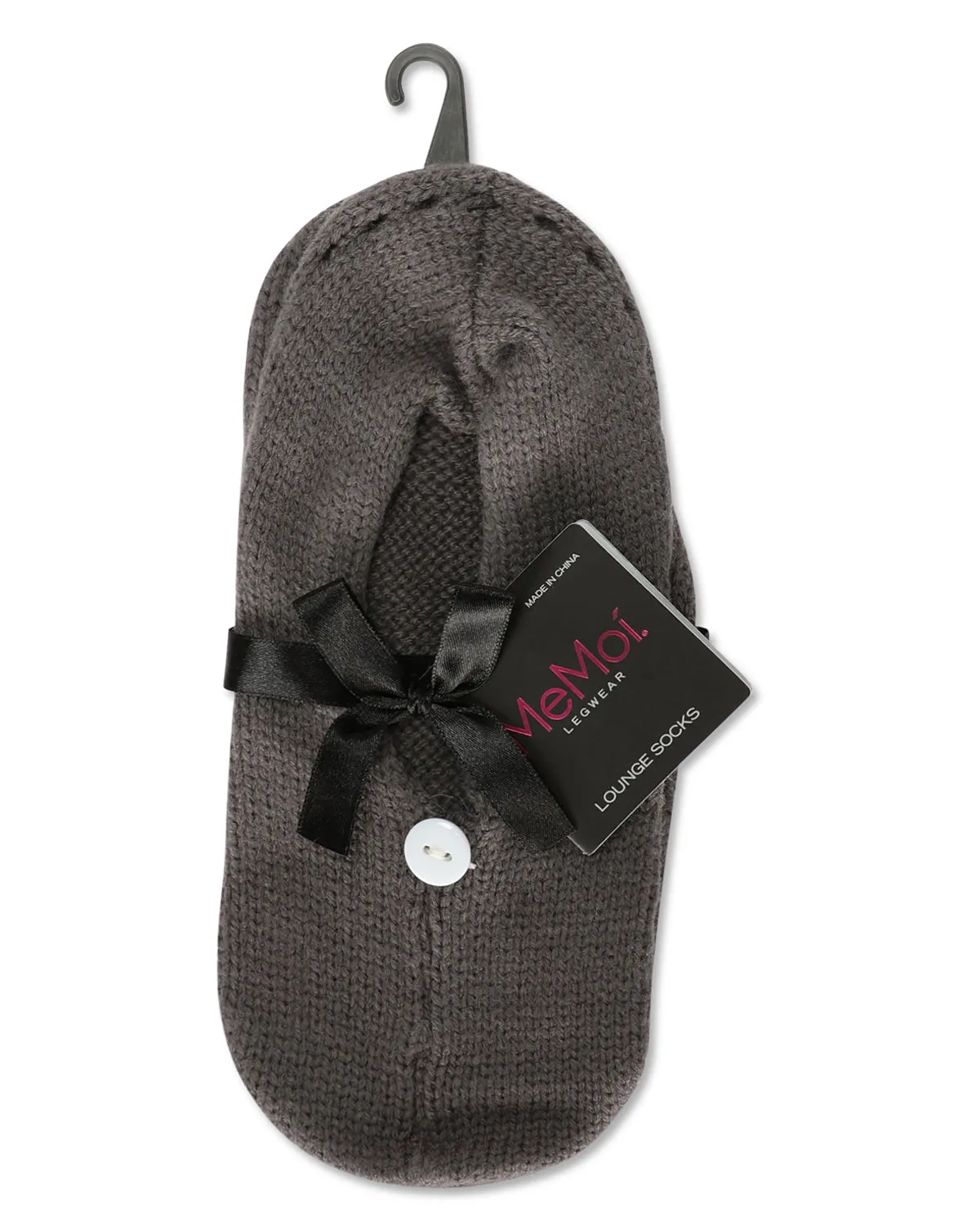 Button Weave Low-Cut Lounge Sock