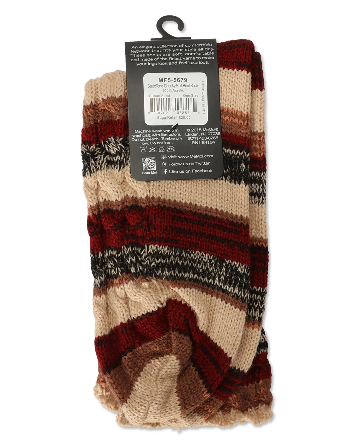 Button Weave Low-Cut Lounge Sock