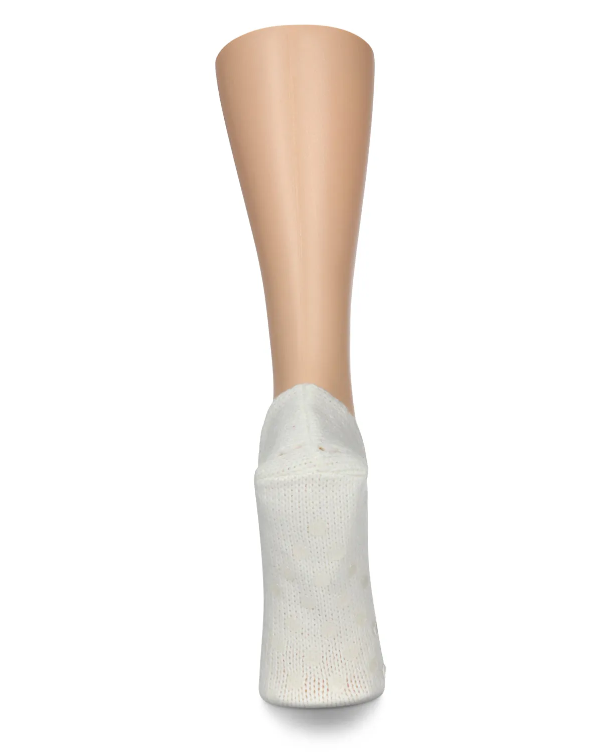 Button Weave Low-Cut Lounge Sock