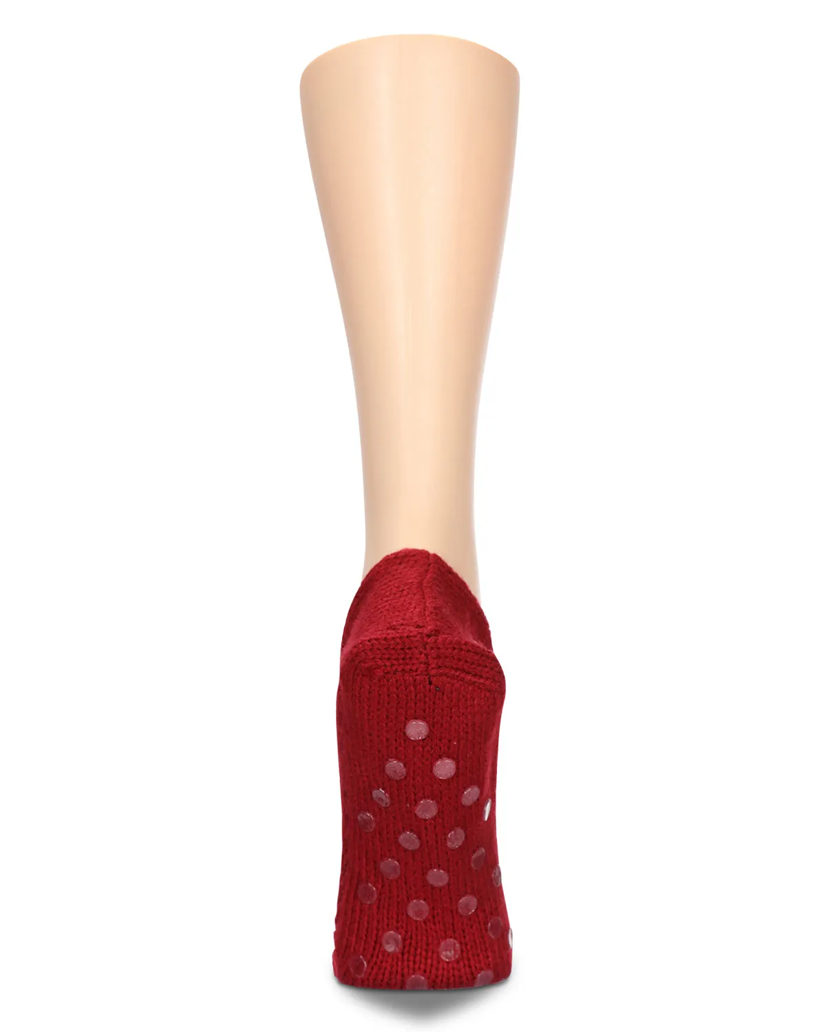 Button Weave Low-Cut Lounge Sock