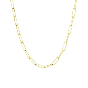 Cameron Paperclip Link Chain Necklace