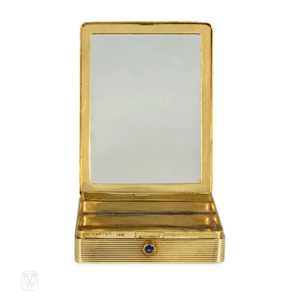 Cartier Art Deco pill box