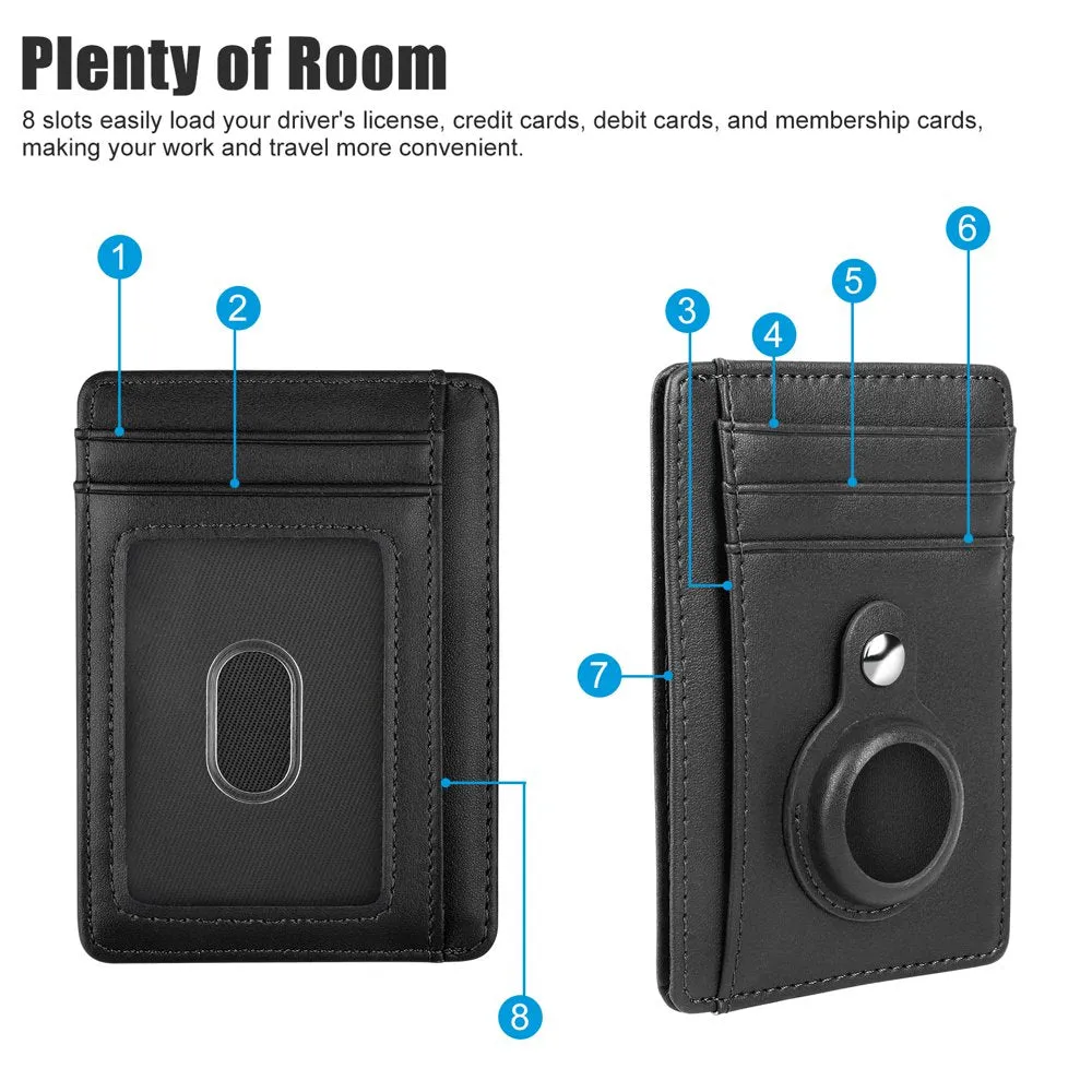Credit Card Holder Wallet Fit for Airtag