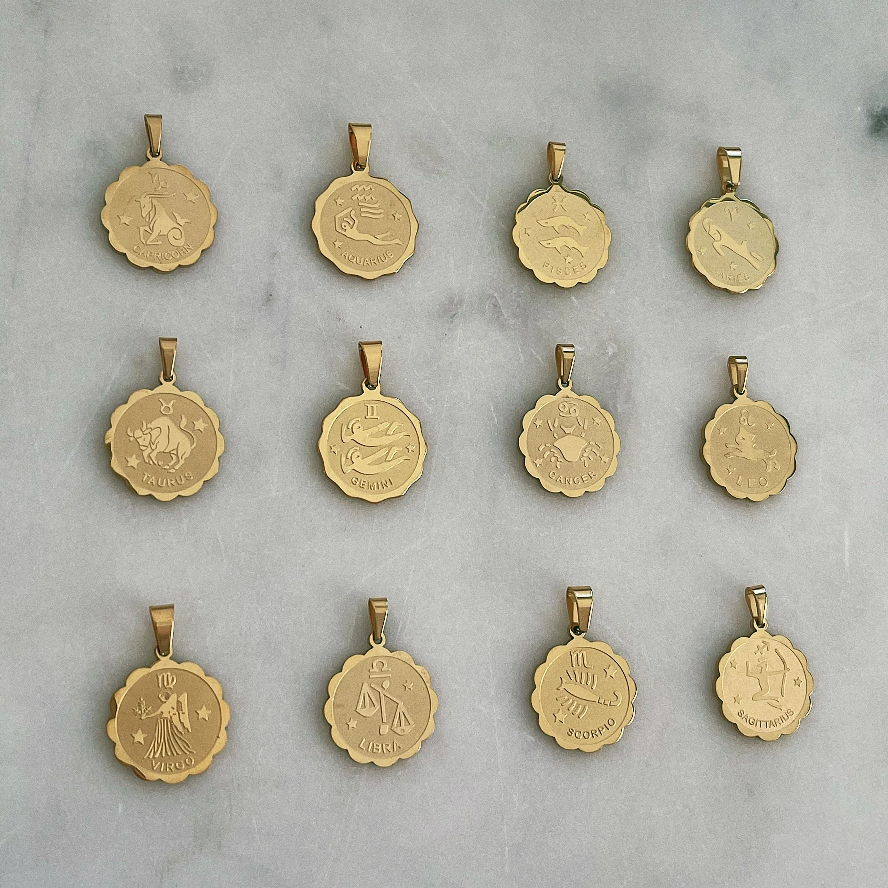 Fleur Zodiac Necklace