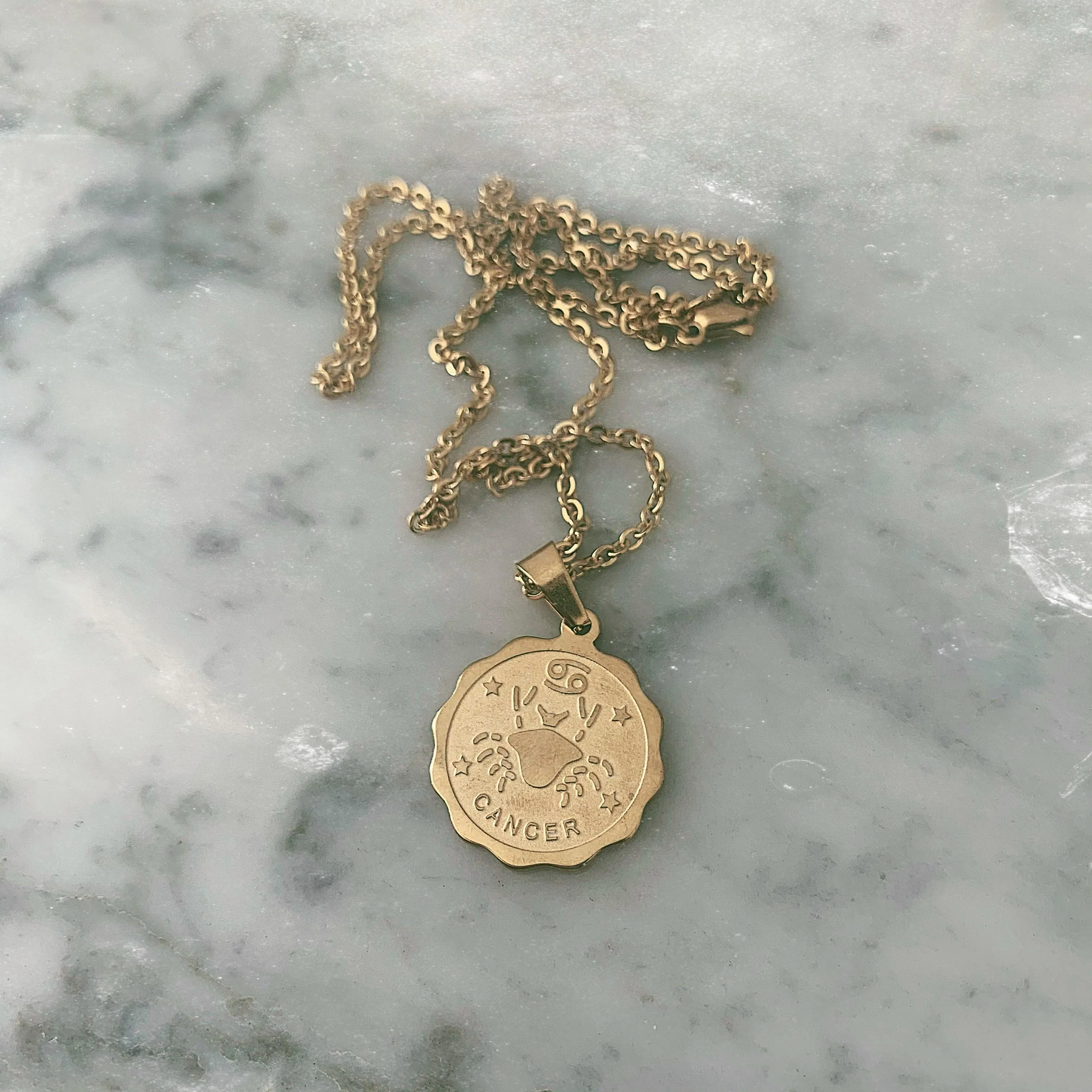 Fleur Zodiac Necklace