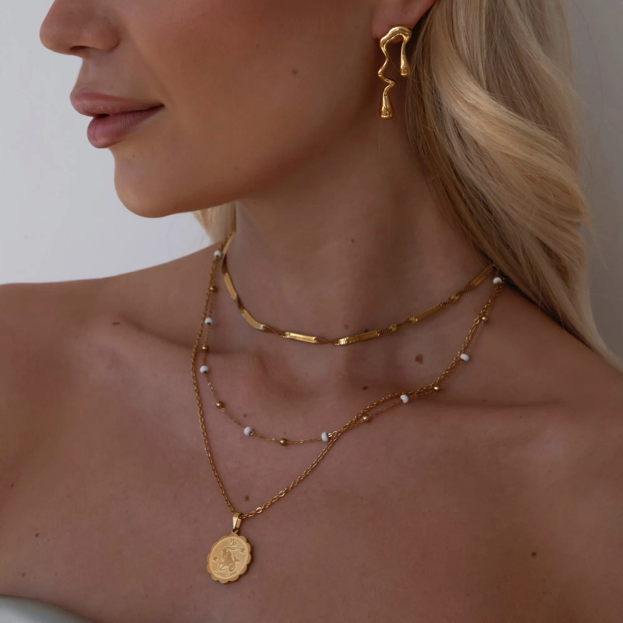 Fleur Zodiac Necklace