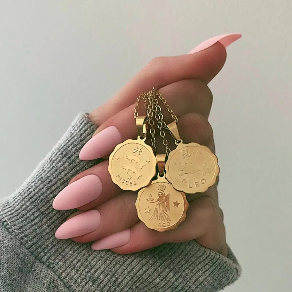 Fleur Zodiac Necklace