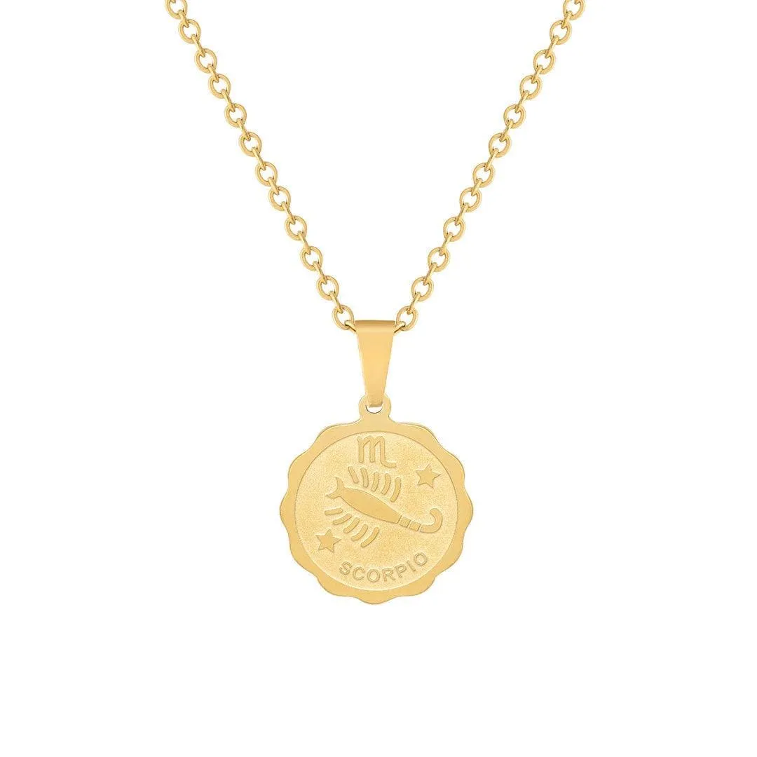 Fleur Zodiac Necklace