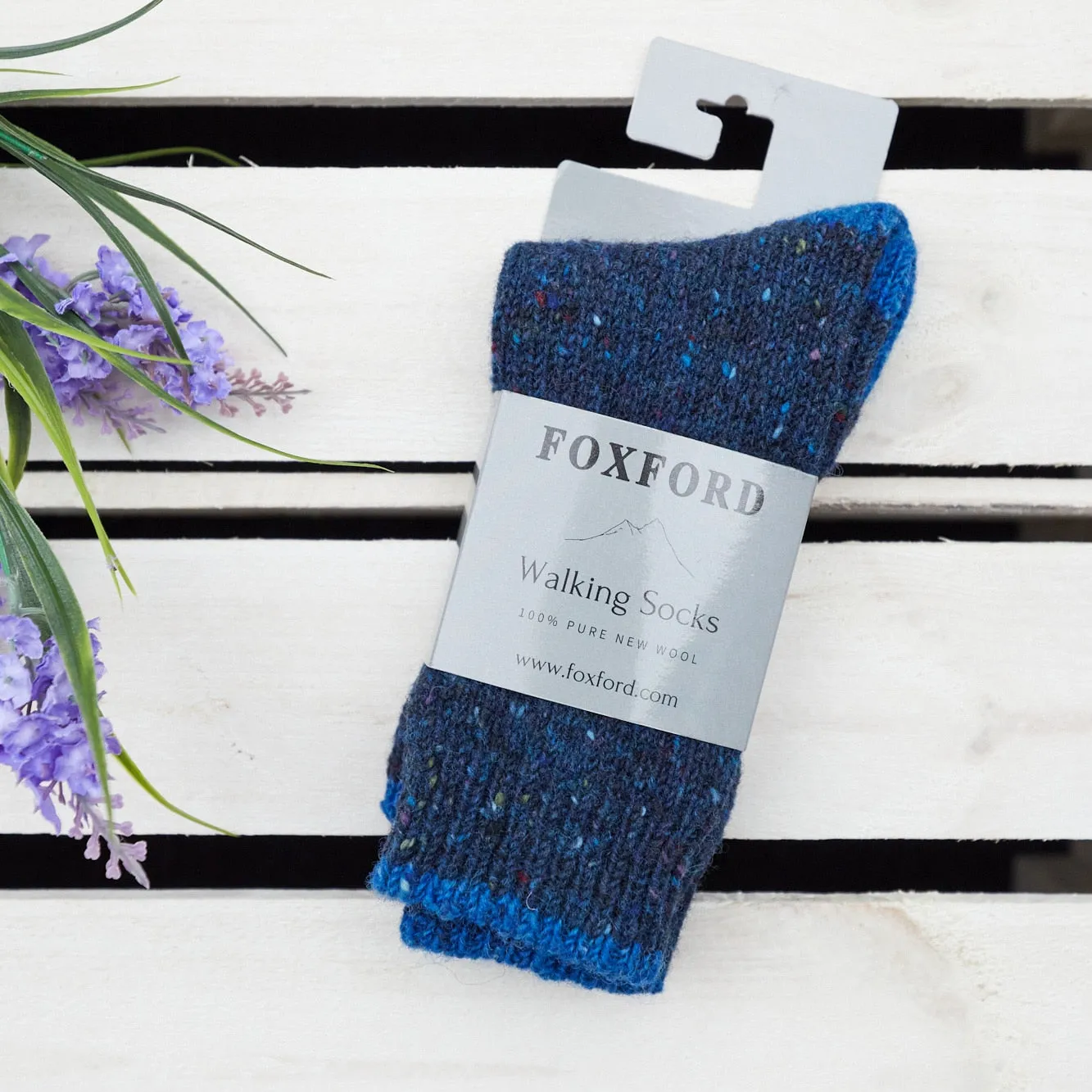 Foxford Mens Walking Socks Navy