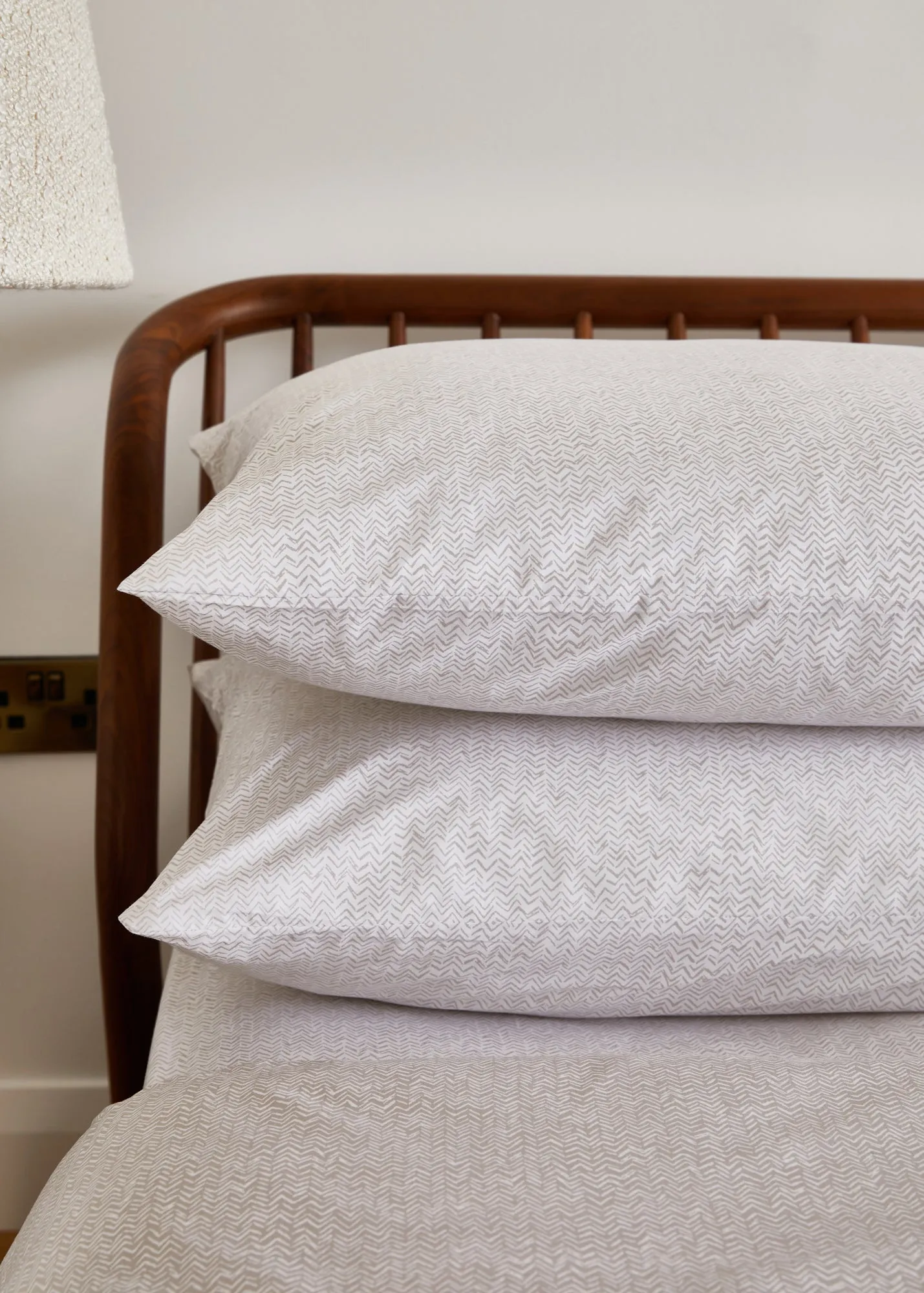 Foxford Nacre Weave Pillowcase Set