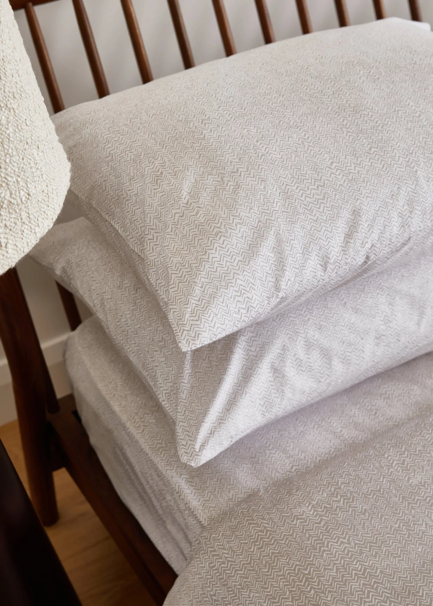 Foxford Nacre Weave Pillowcase Set