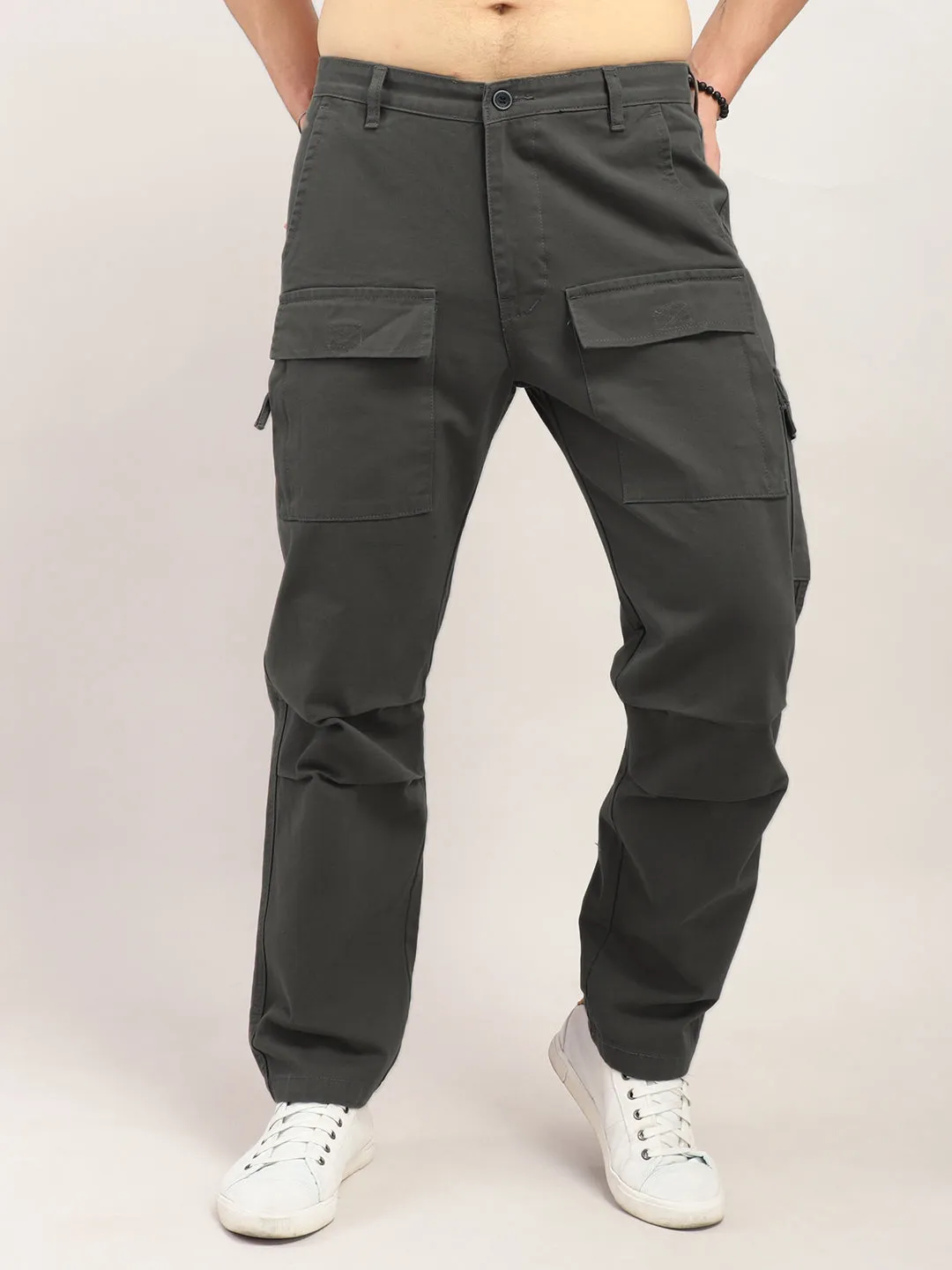 Glory Dark Grey Multi Pocket Cargo