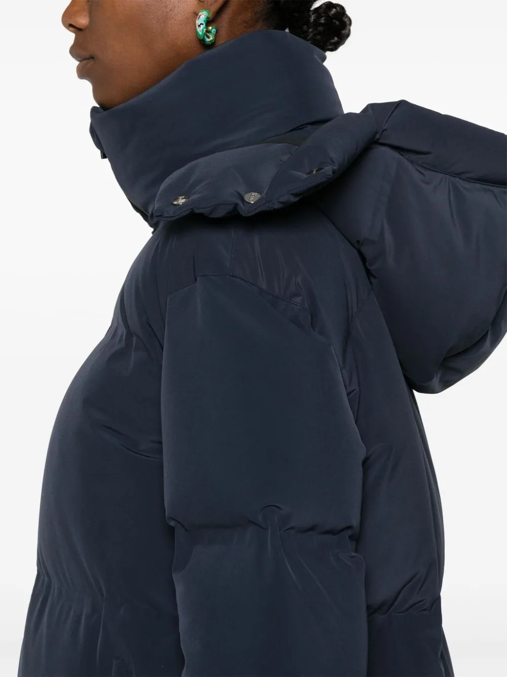 HOODED PUFFER COAT