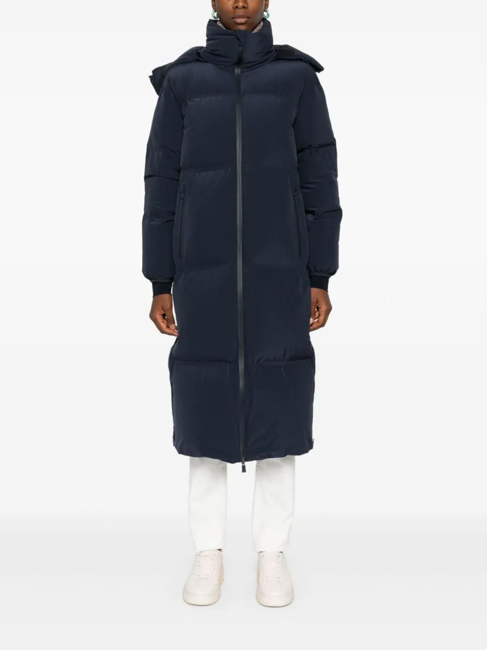 HOODED PUFFER COAT