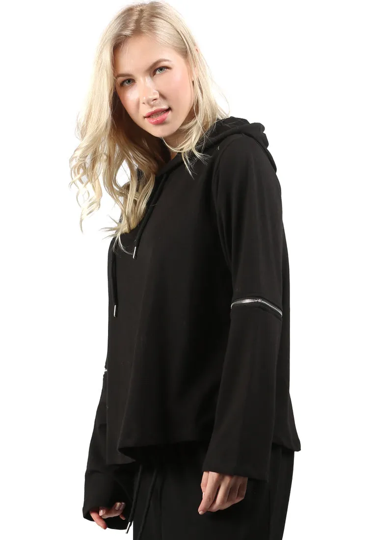 hoodie with drawstring