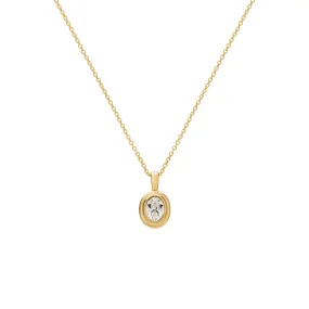 Ingrid Necklace - Crystal