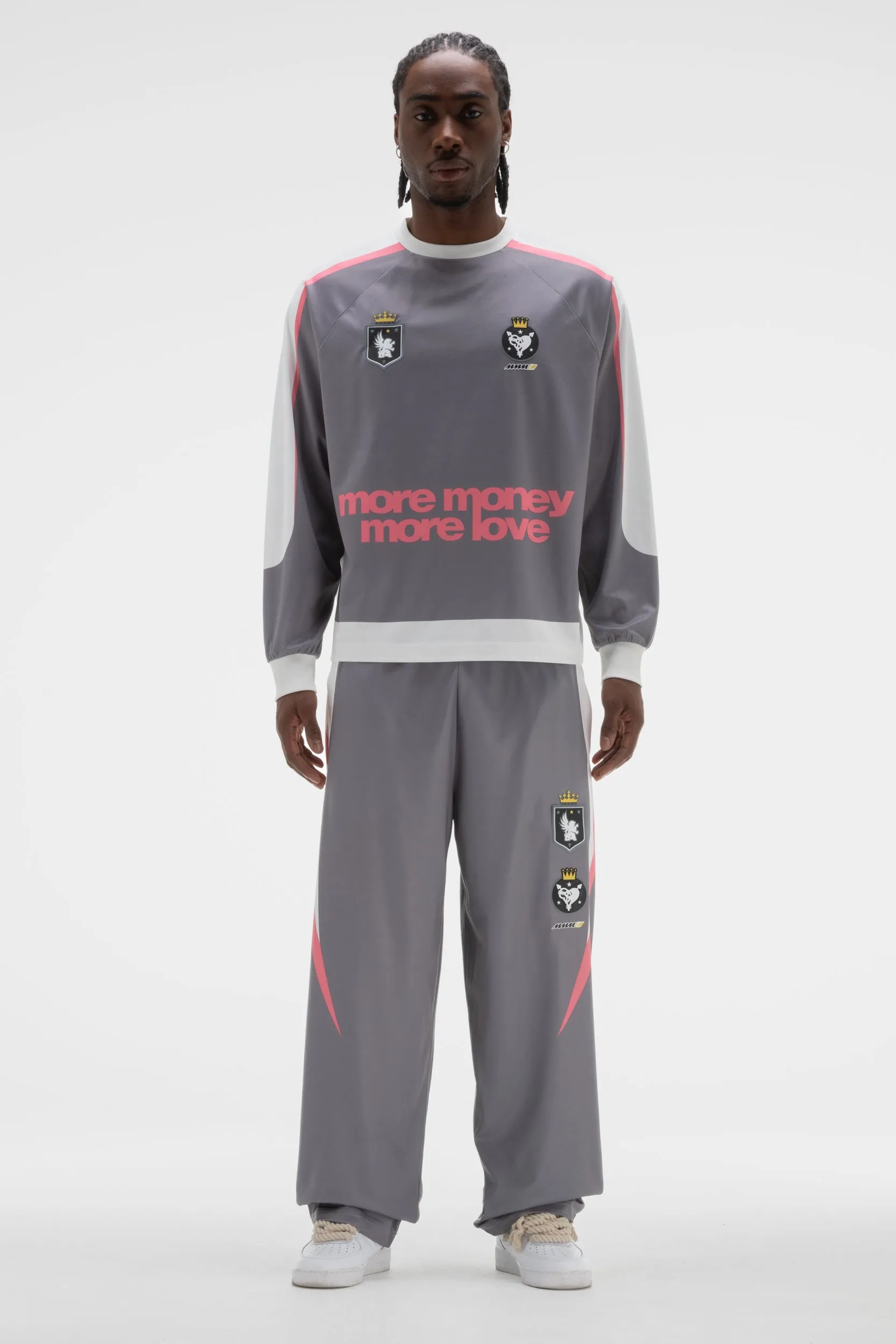 JERSEY TRACKPANTS DARK GREY