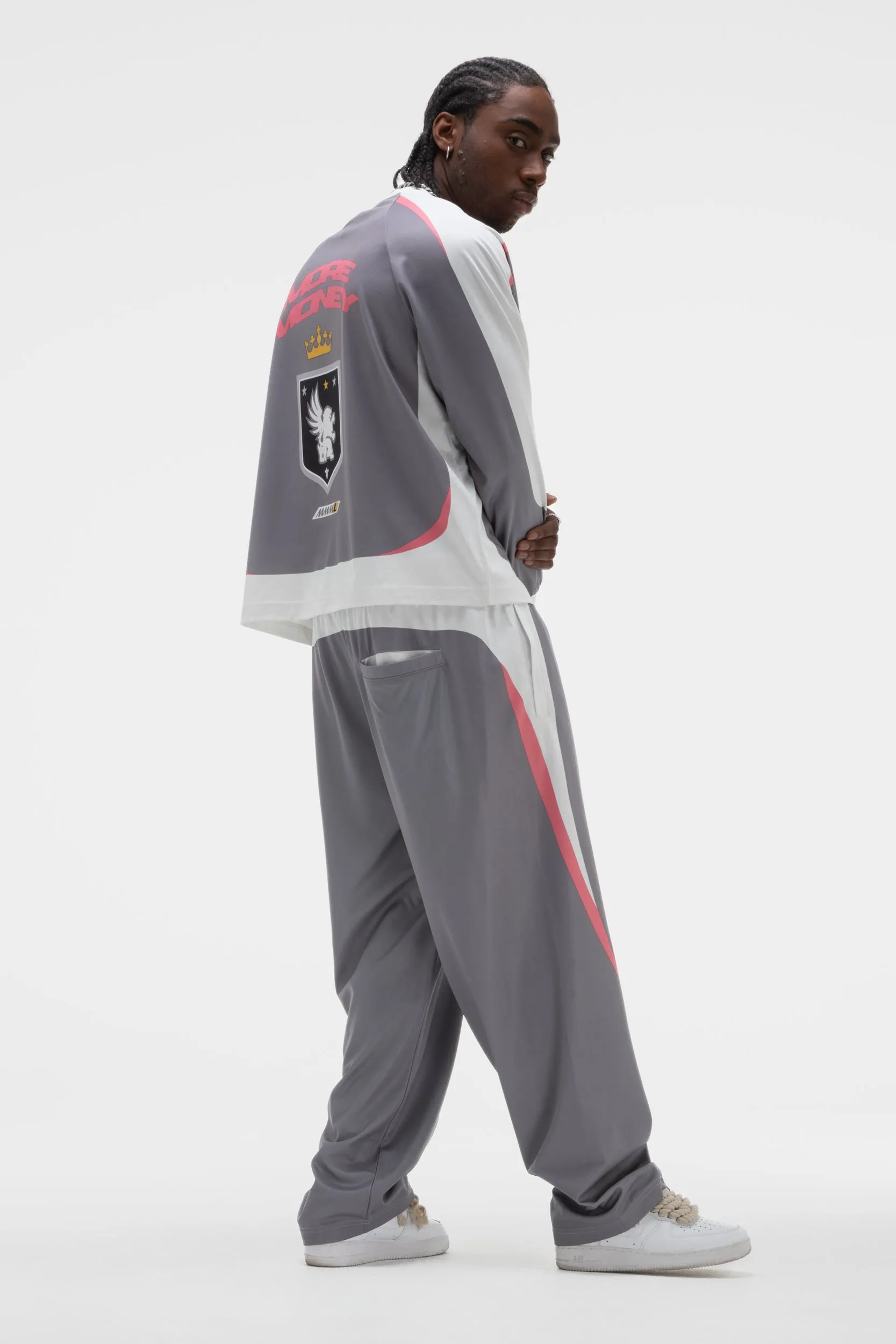 JERSEY TRACKPANTS DARK GREY