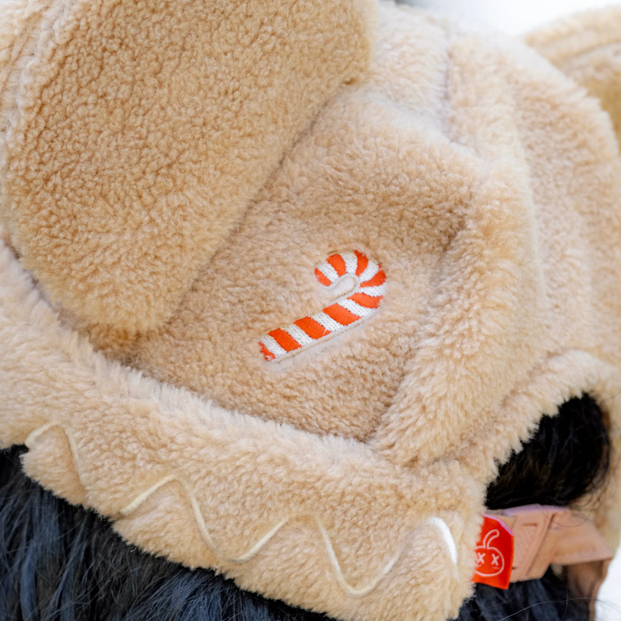Mickey Gingerbread Sherpa Beanie