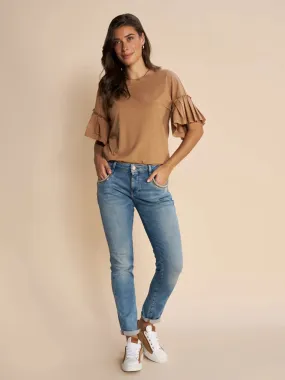 Mos Mosh Naomi Horizon Jeans in Light Blue