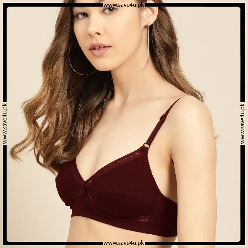 Non Padded Jersey Cotton Seamless Bra