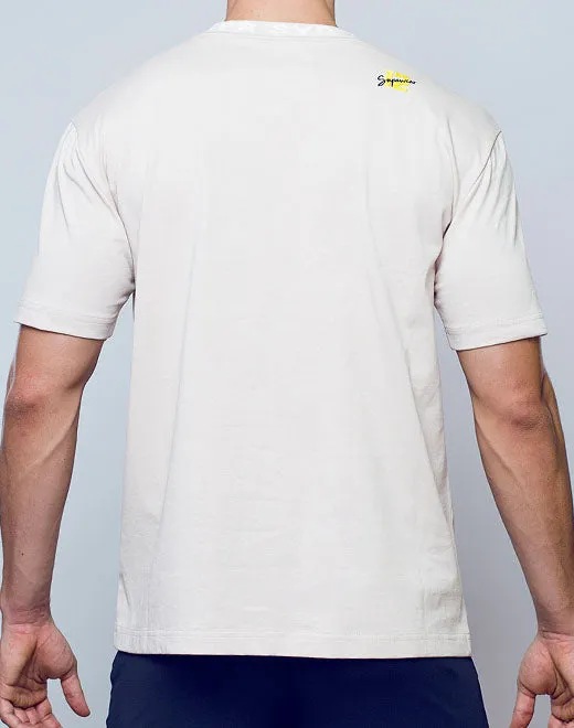 Oversized Tee - Moon Beam Beige