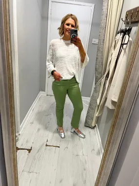 Pieszak Jelena Jean in Glass Green