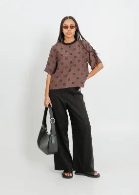 PIPER TEE / MOCHA-BLACK