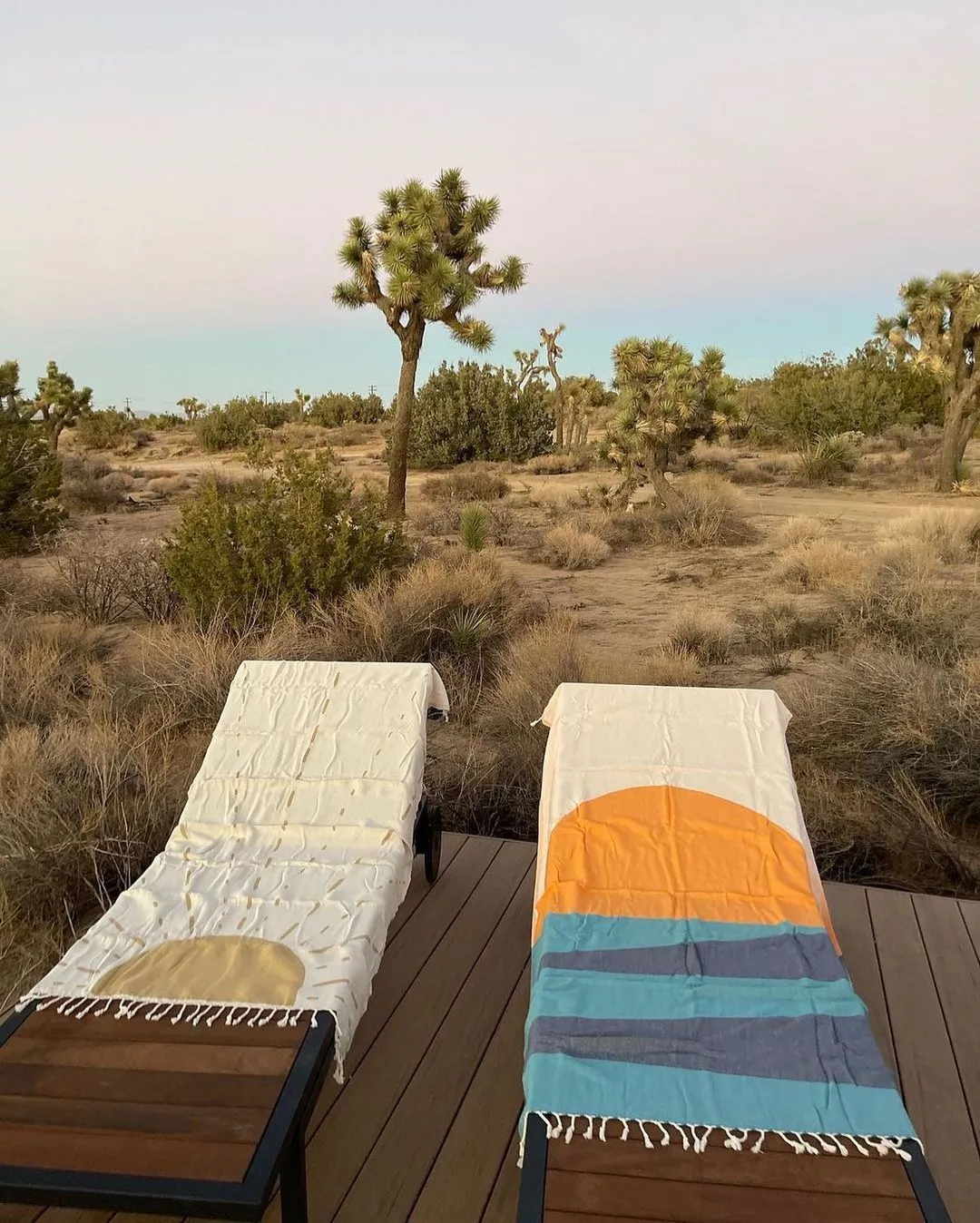 Sand Cloud x Surfrider Geo Sunset Towel