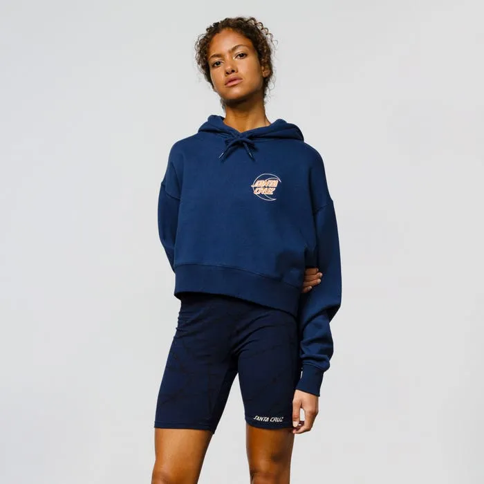 SANTA CRUZ - Moon Dot Emb Hood - Midnight Blue