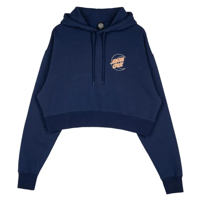 SANTA CRUZ - Moon Dot Emb Hood - Midnight Blue