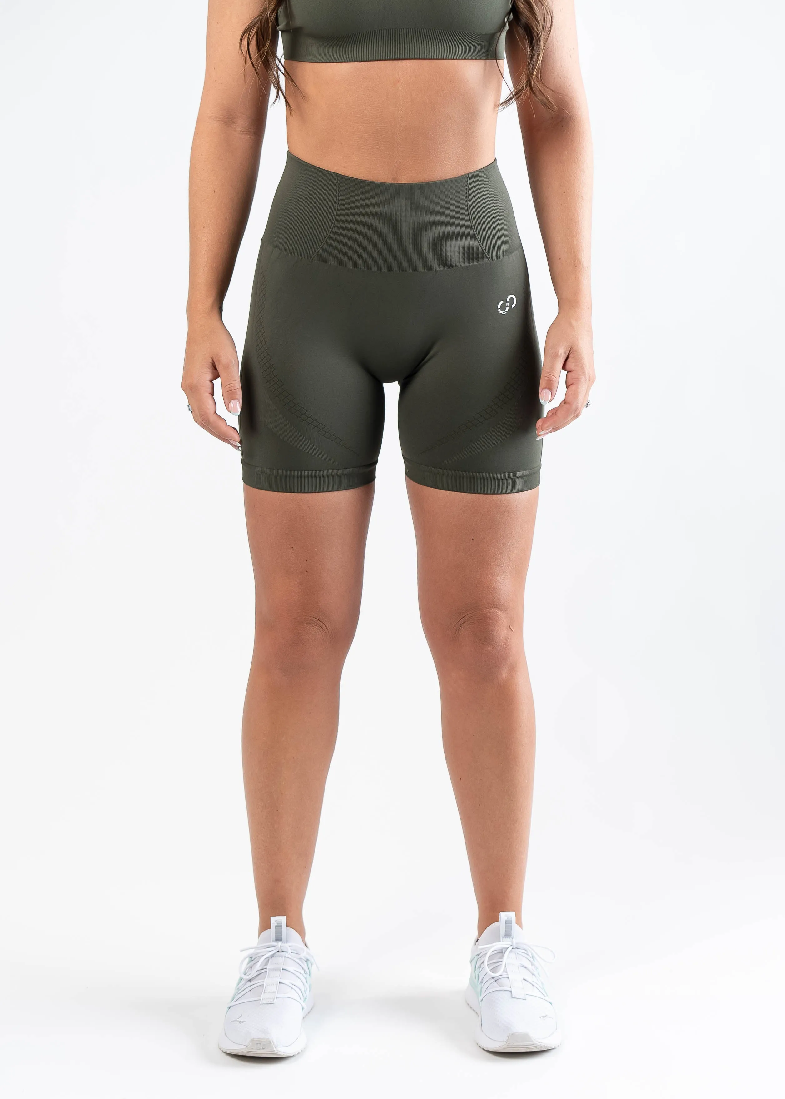 Sculpt Seamless Shorts |  OD Green