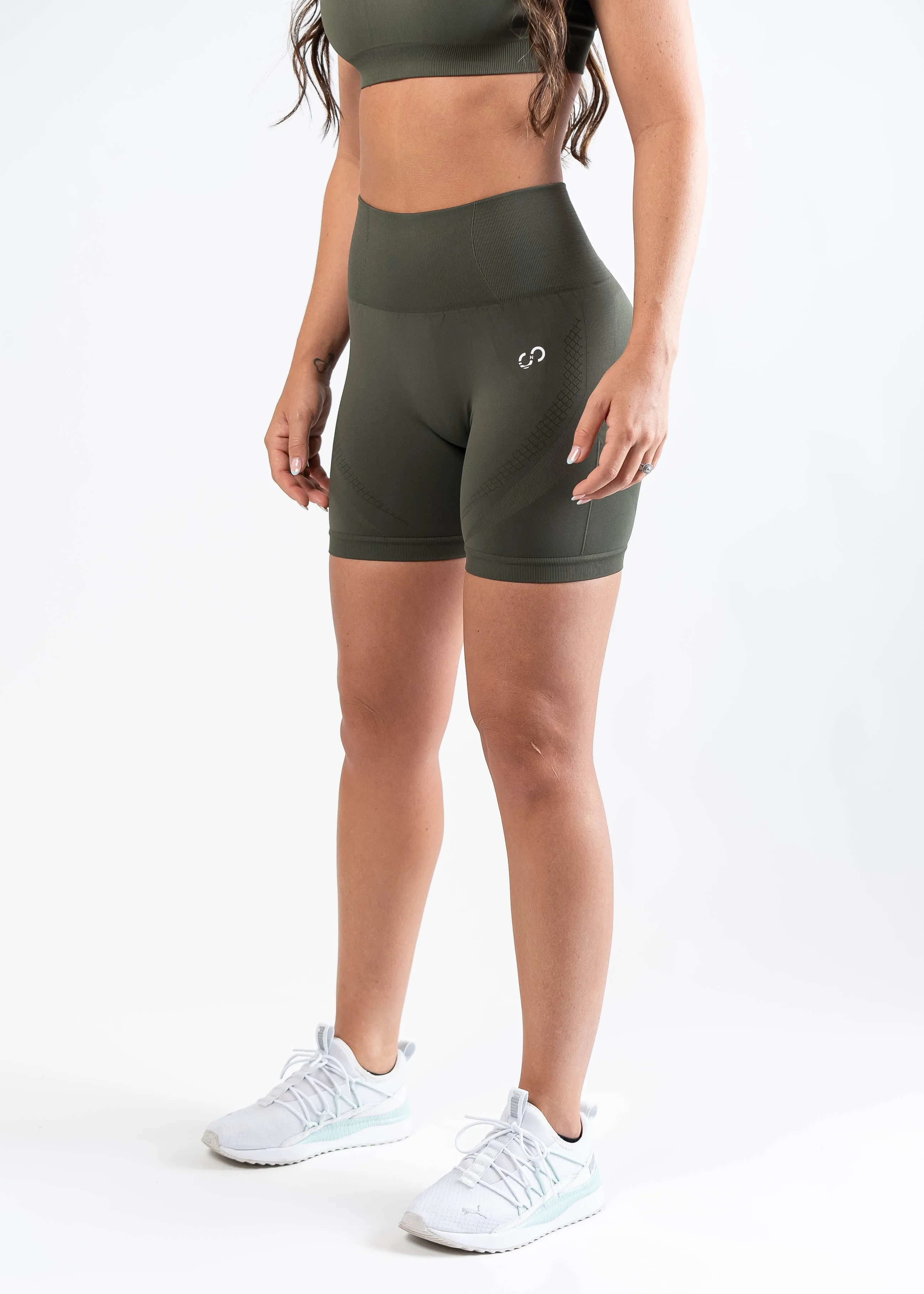 Sculpt Seamless Shorts |  OD Green