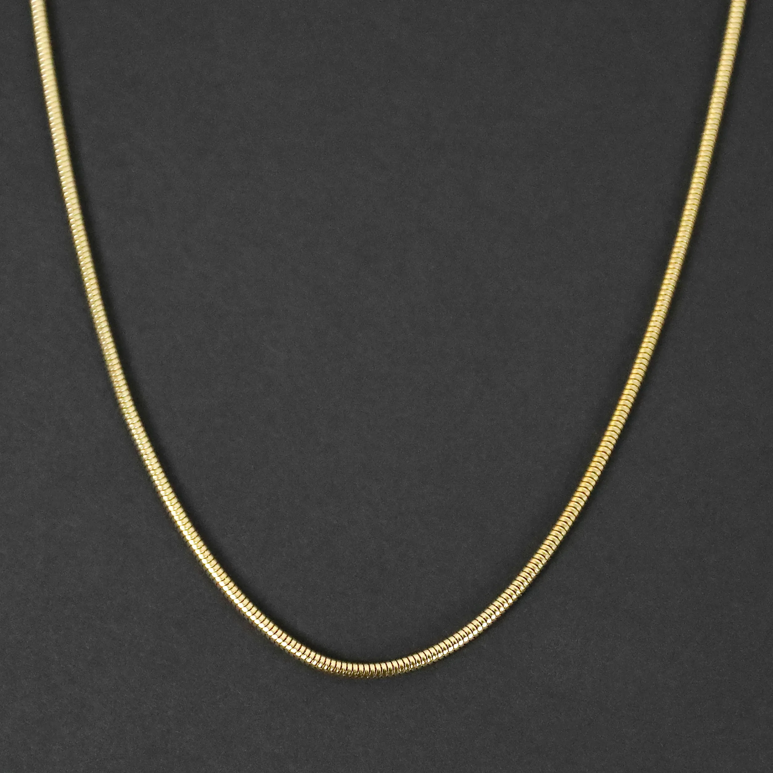Snake Chain Necklace - Gold 2.4mm