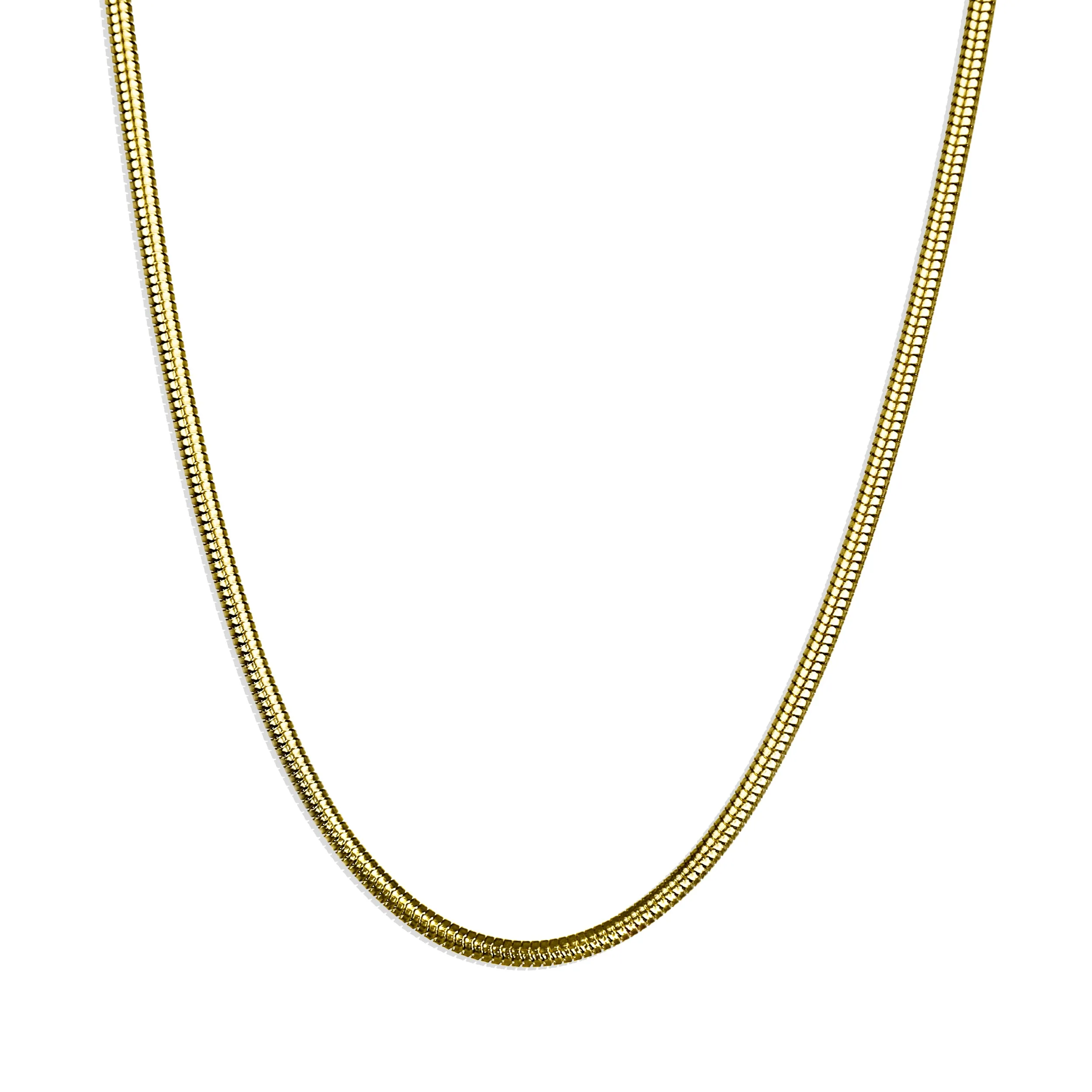 Snake Chain Necklace - Gold 2.4mm