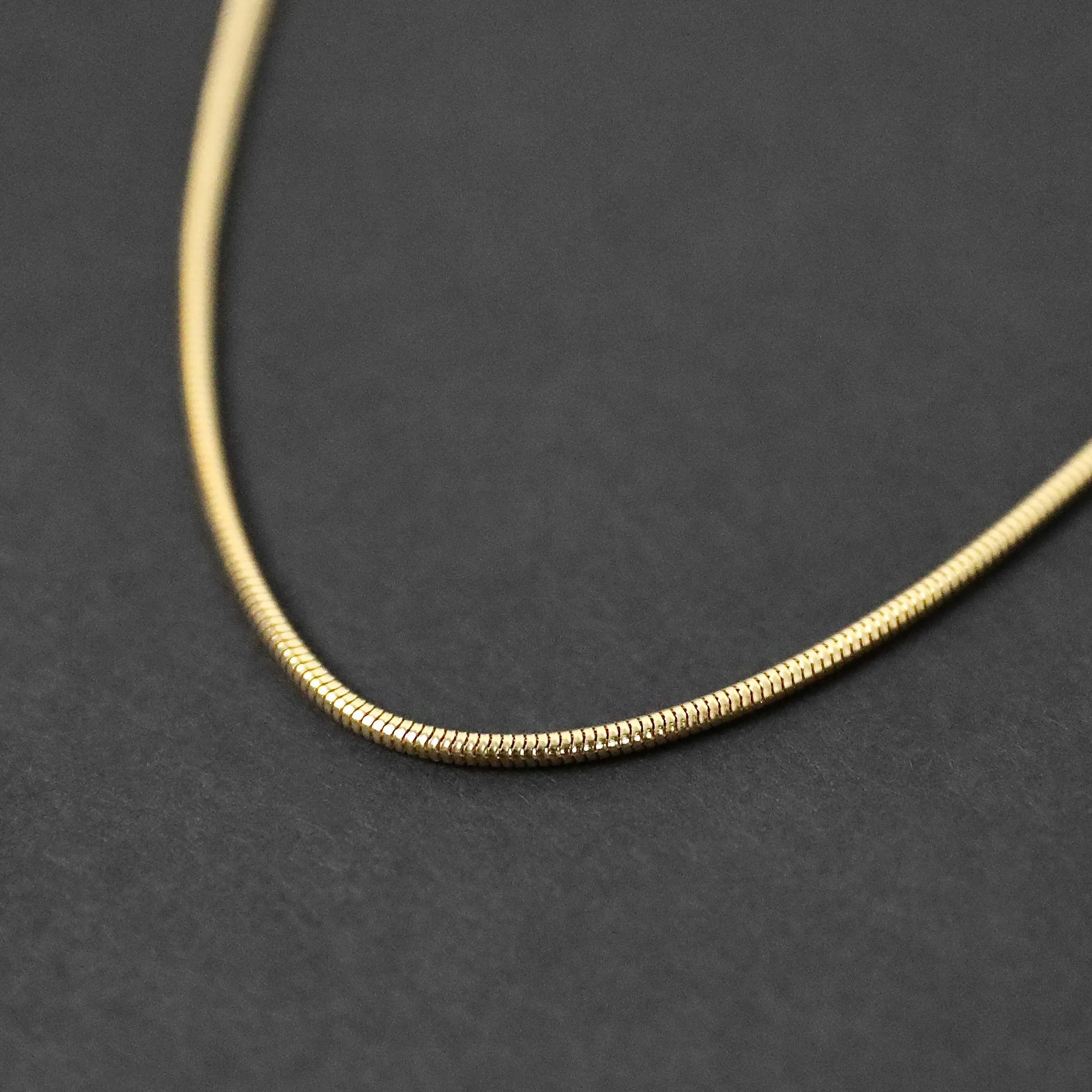 Snake Chain Necklace - Gold 2.4mm