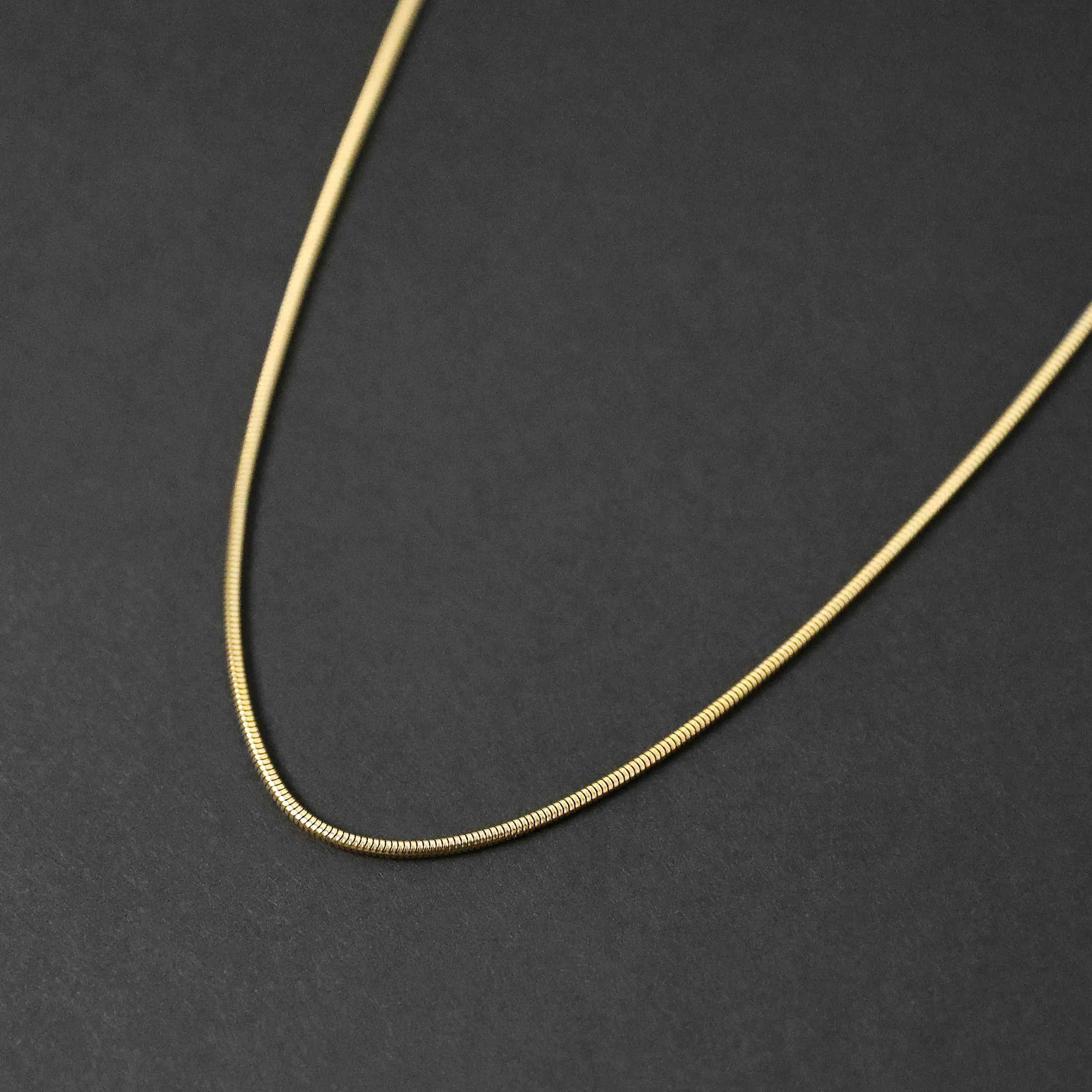 Snake Chain Necklace - Gold 2.4mm