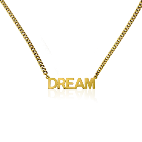 Statement Chain Halsband - DREAM